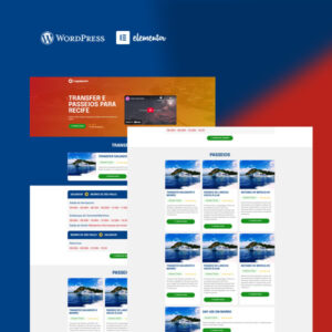 Landingpage Agência de Viagens 100% Editável
