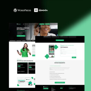 Template Site para Financeira 100% Editável